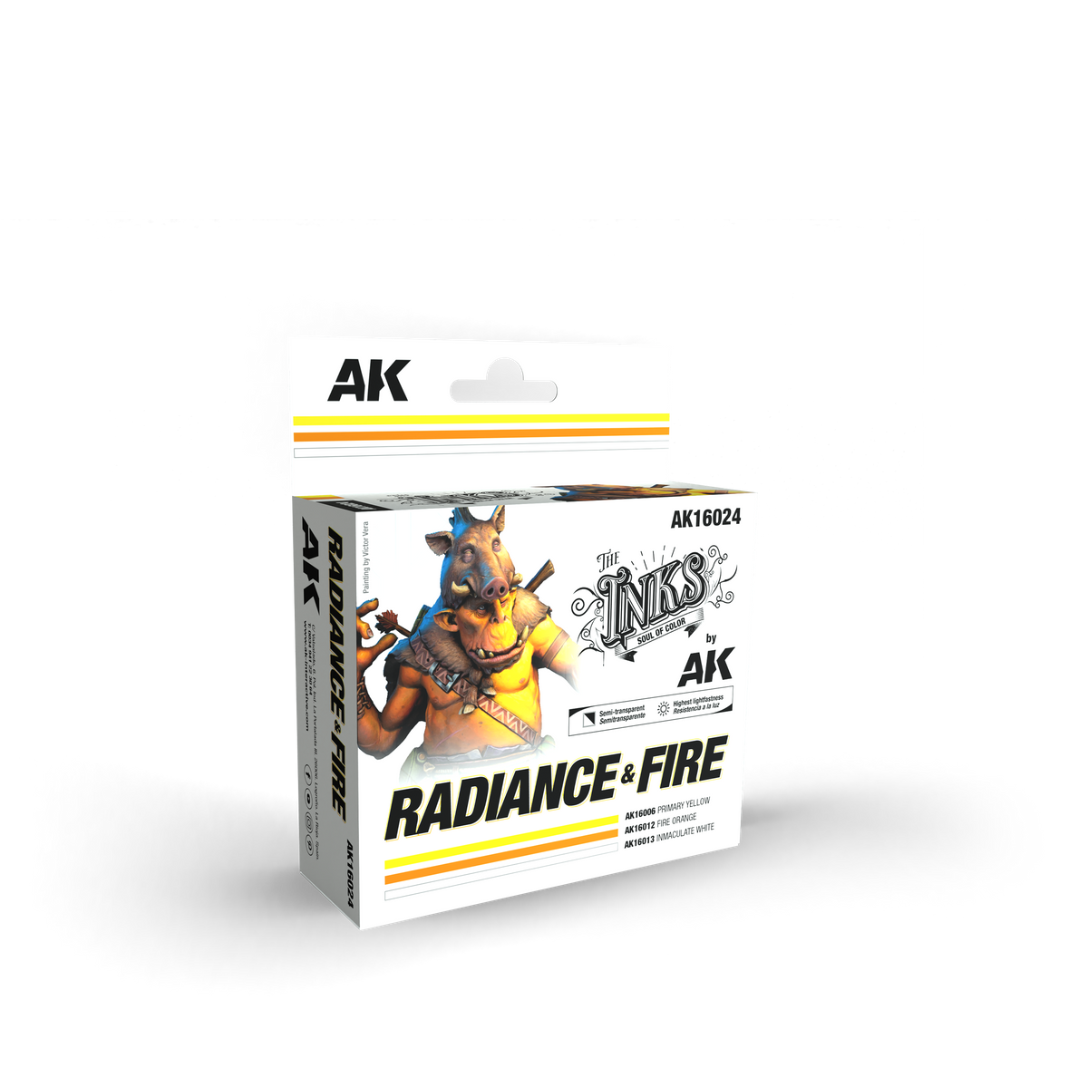 AK Interactive The INKS RADIANCE & FIRE Set