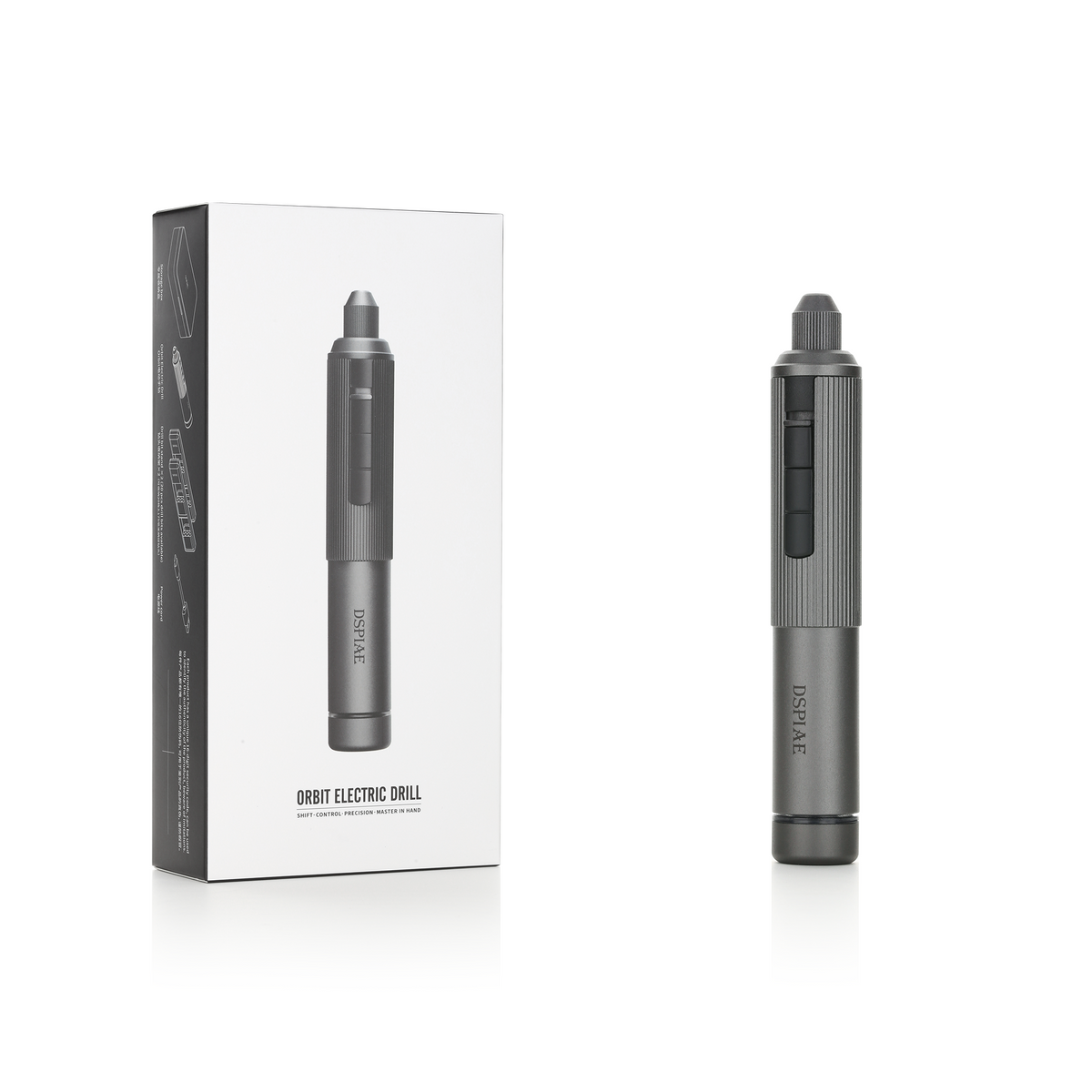 DSPIAE "Orbit" Smart Electric Hand Drill (Moon Dust Gray)