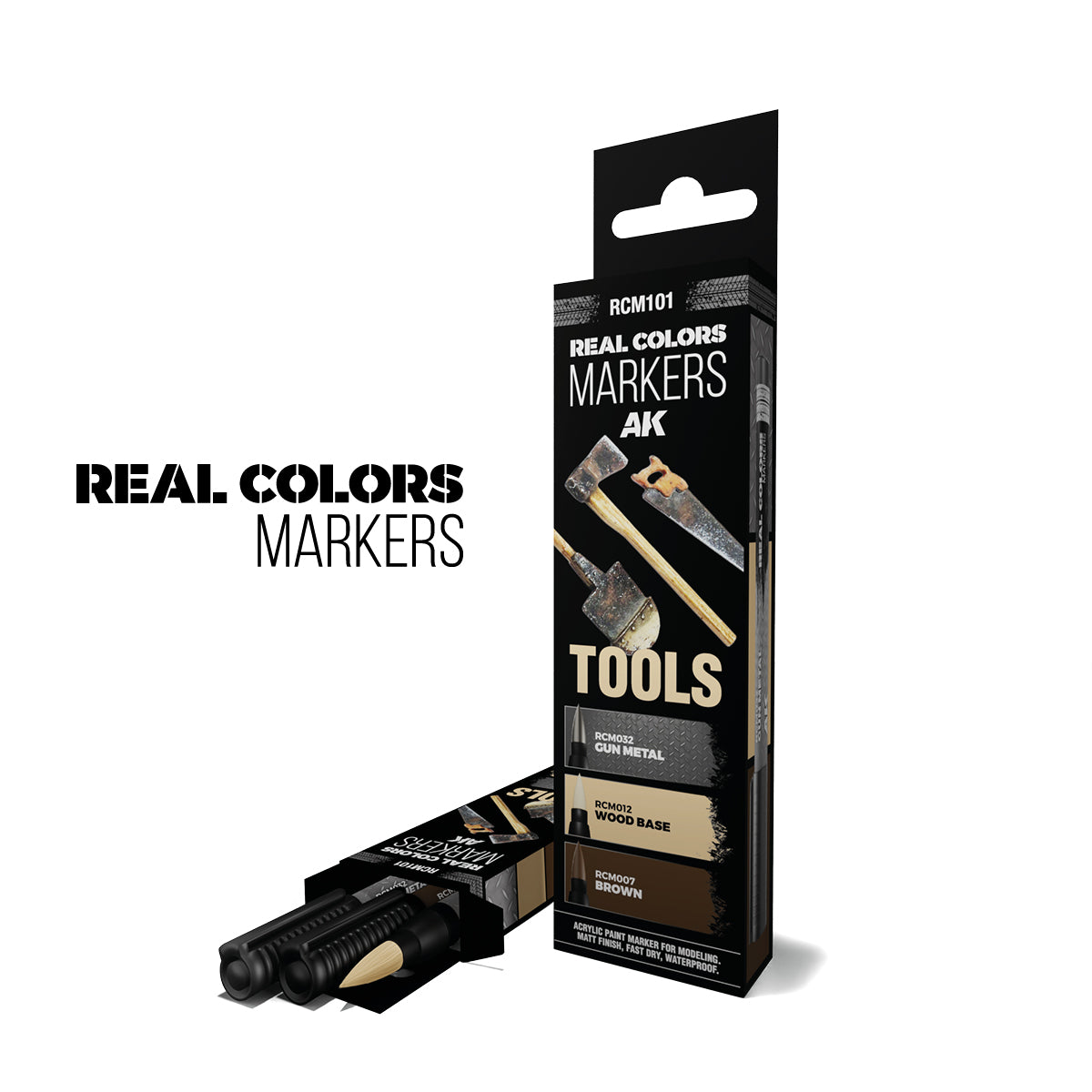 AK Interactive Real Colors Markers Tools
