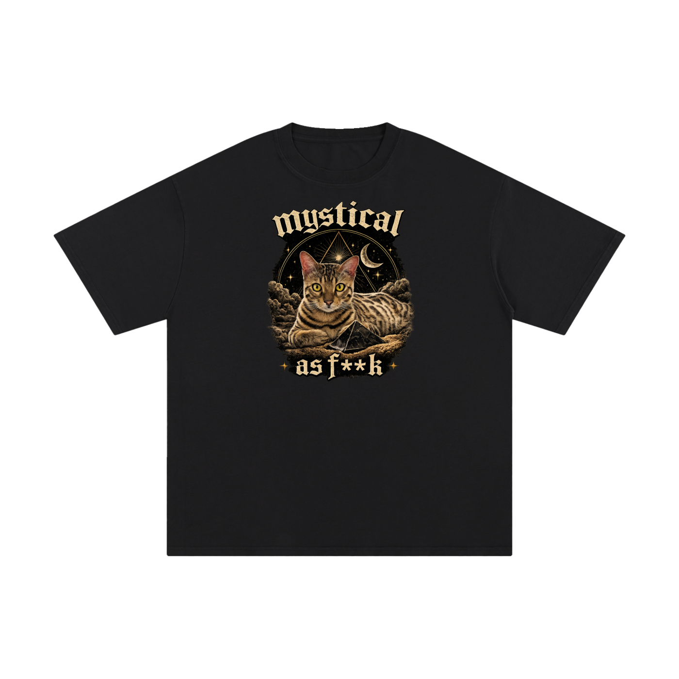Mystical Cat T Shirt