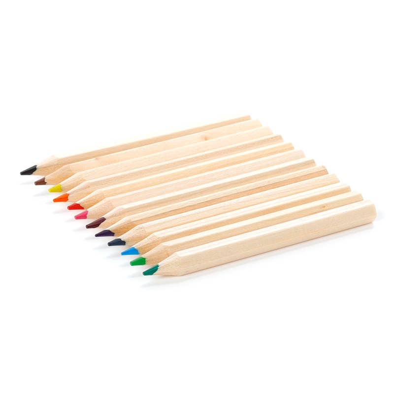 Beans & Co Cats Pencil Pot with 12 Colouring Pencils