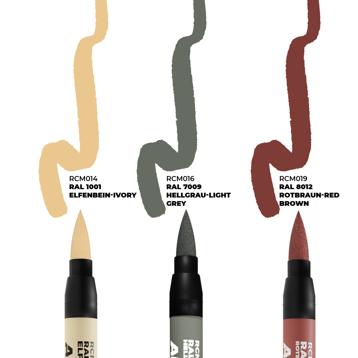 AK Interactive Real Colors Markers German Tanks Interior Colors