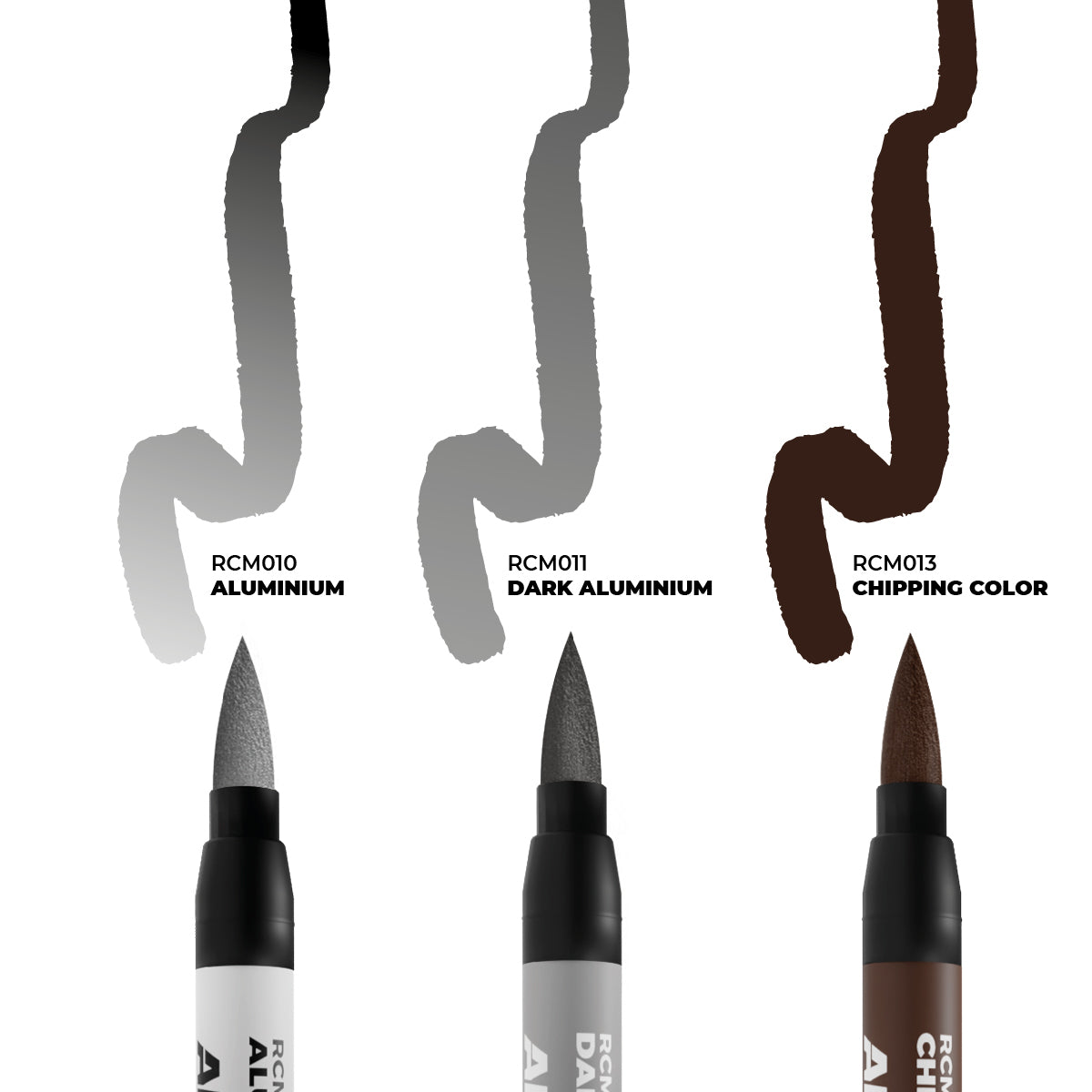 AK Interactive Real Colors Markers Chipping