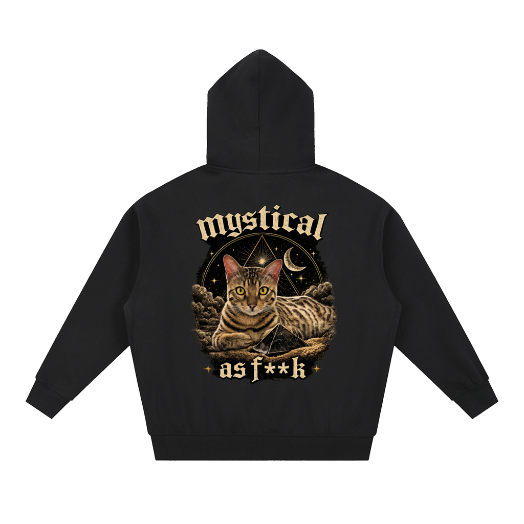 SPHHxMystical Cat Zip Hoodie
