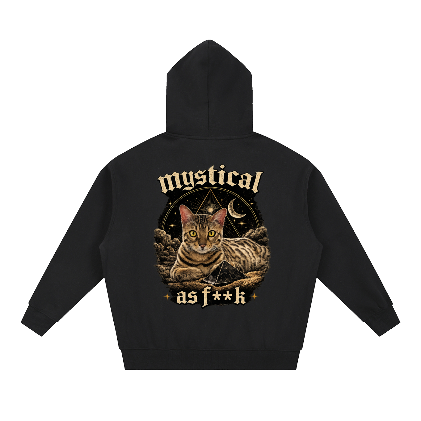SPHHxMystical Cat Zip Hoodie