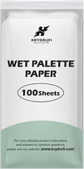 100 Sheets of Wet Palette Paper by KRYDRUFI