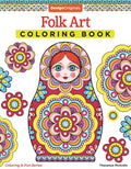 Folk Art Coloring Book - Inspired From Art Around the World