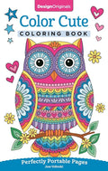 Color Cute Coloring Book - Take Along Adult Coloring Designs