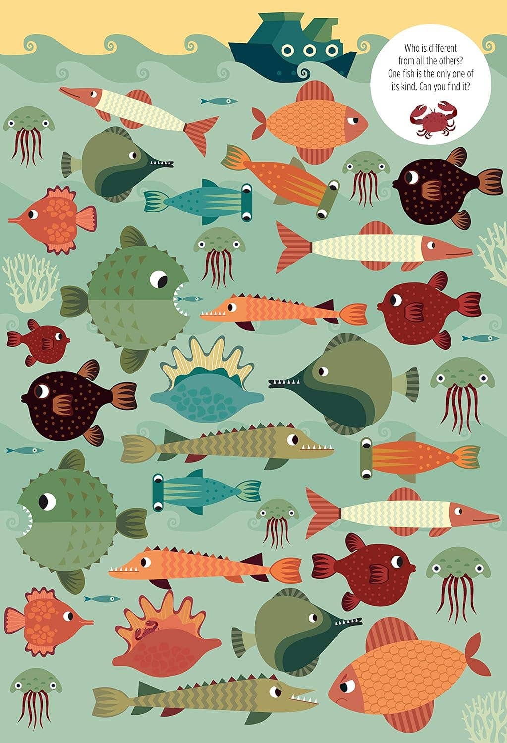Find Me! Adventures in the Ocean-Hidden Picture Activit (SC)