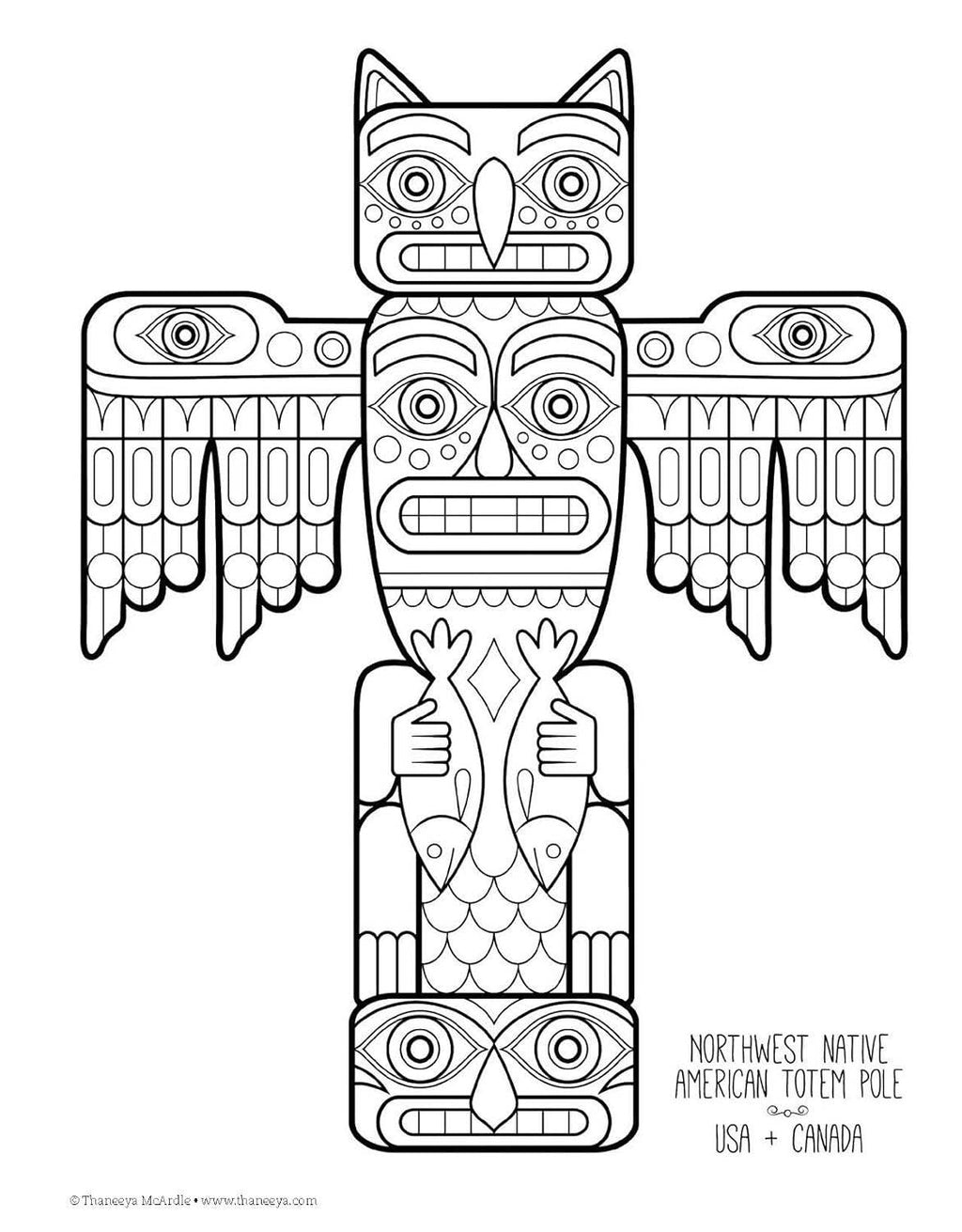 Folk Art Coloring Book - Inspired From Art Around the World