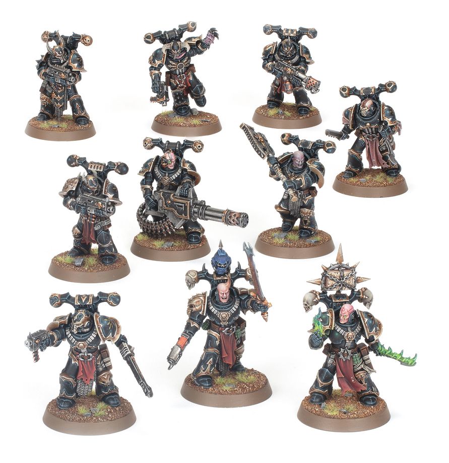 Chaos Marine Legionaries