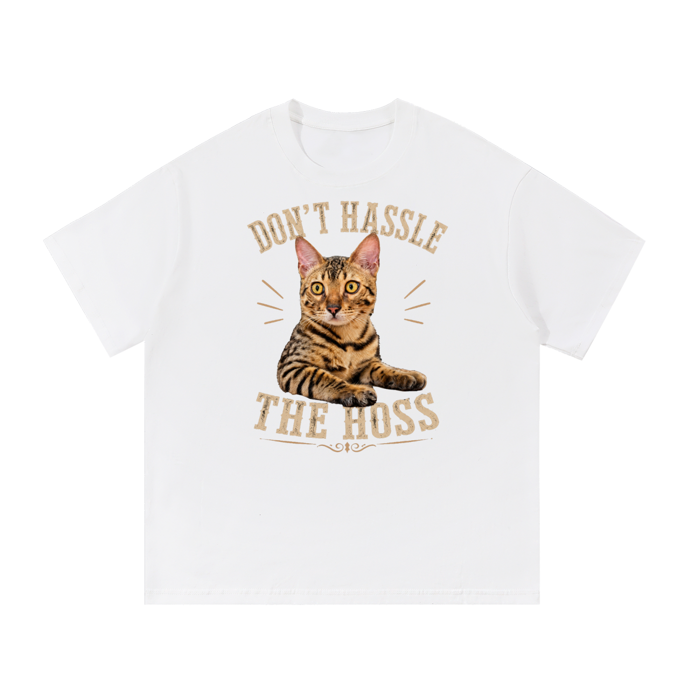 Don't Hassle the Hoss White T-Shirt