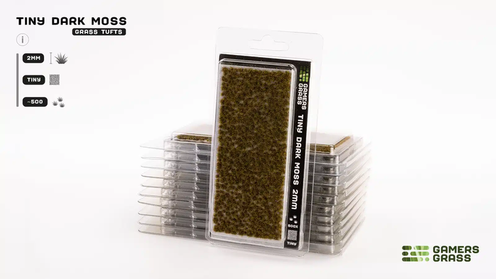 Tiny Dark Moss (2mm)