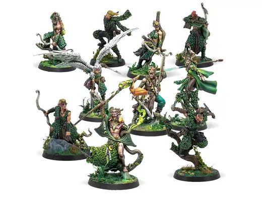 Warcrow Syenann Action Pack