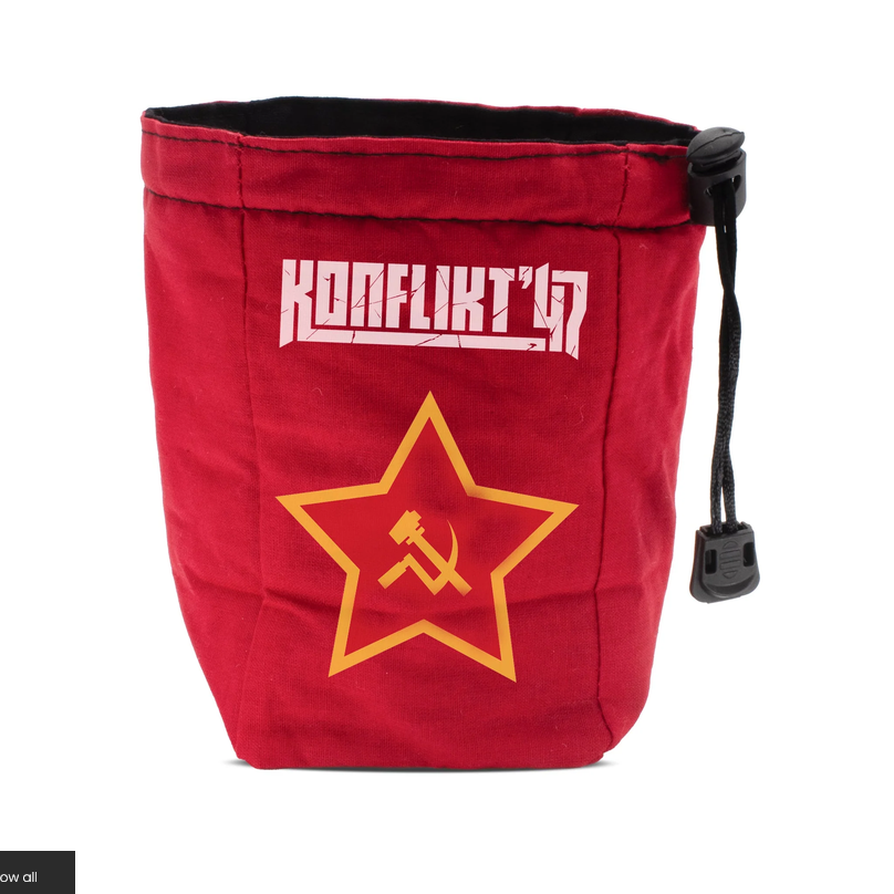 Konflikt '47  Soviet Bloc Dice Bag
