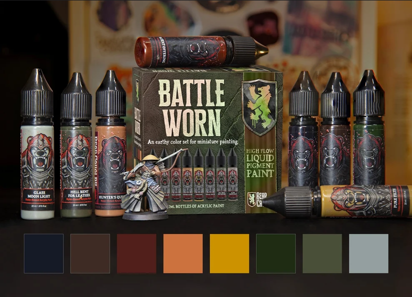 Battle Worn Paint Set
