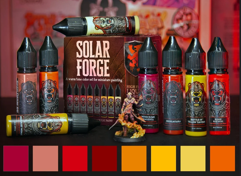Solar Forge Paint Set