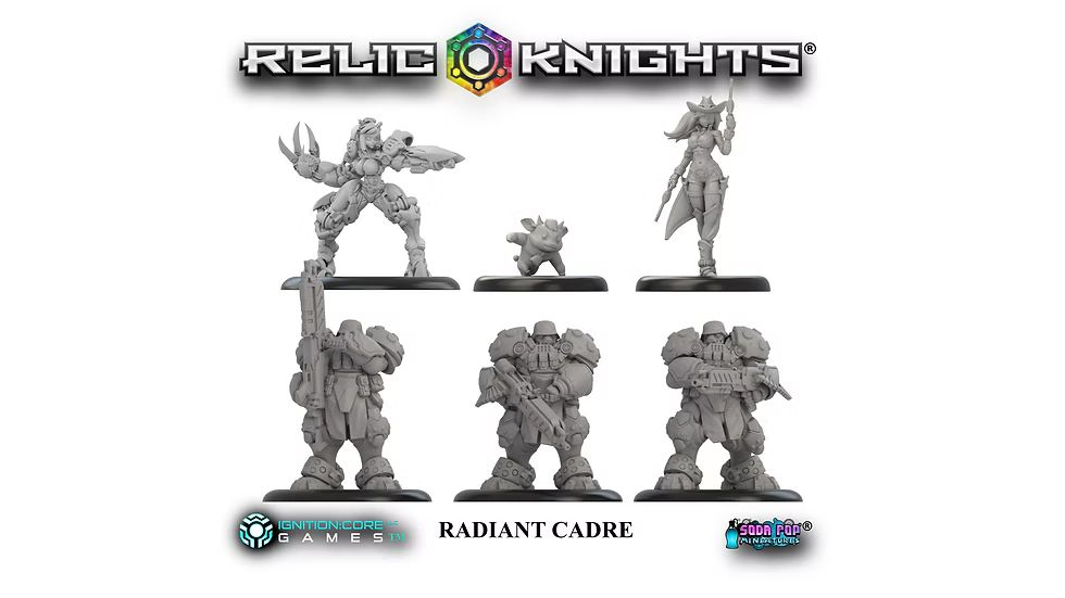 Relic Knights Radiant vs Void Two Player Starter Set