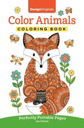 Color Animals Coloring Book - Take Along Adult Coloring
