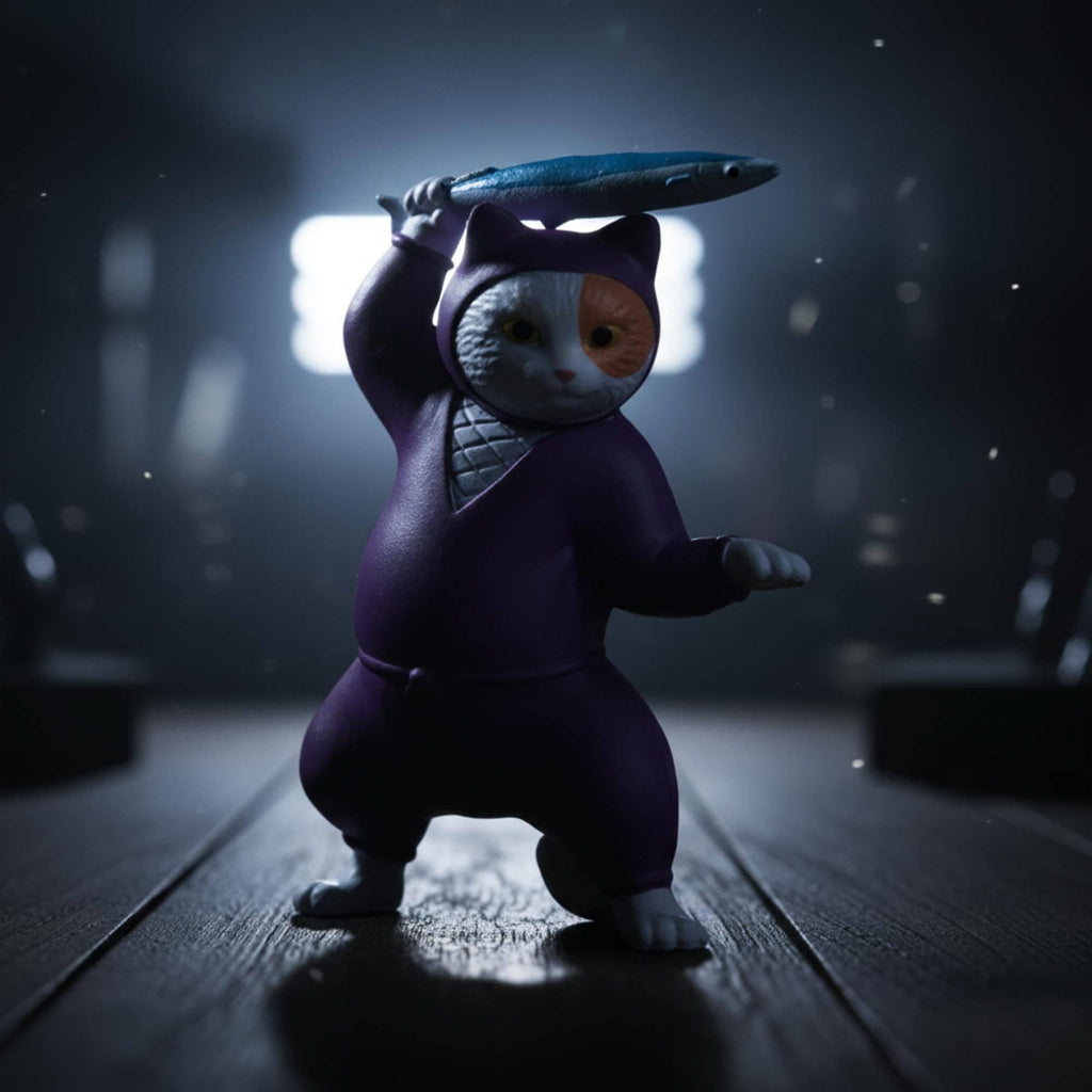 Ninja Cats Blind Box Mini Figure | One Random